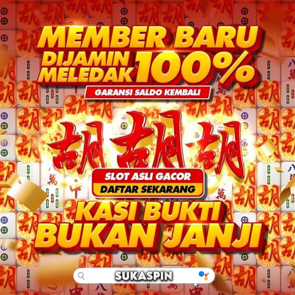 SUKASPIN : Slot Online Gacor Modal 10RB